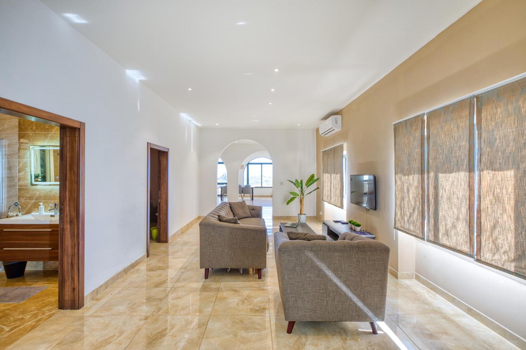 Spacious, Bright, Valley & Sea View Maisonette Xagħra エクステリア 写真