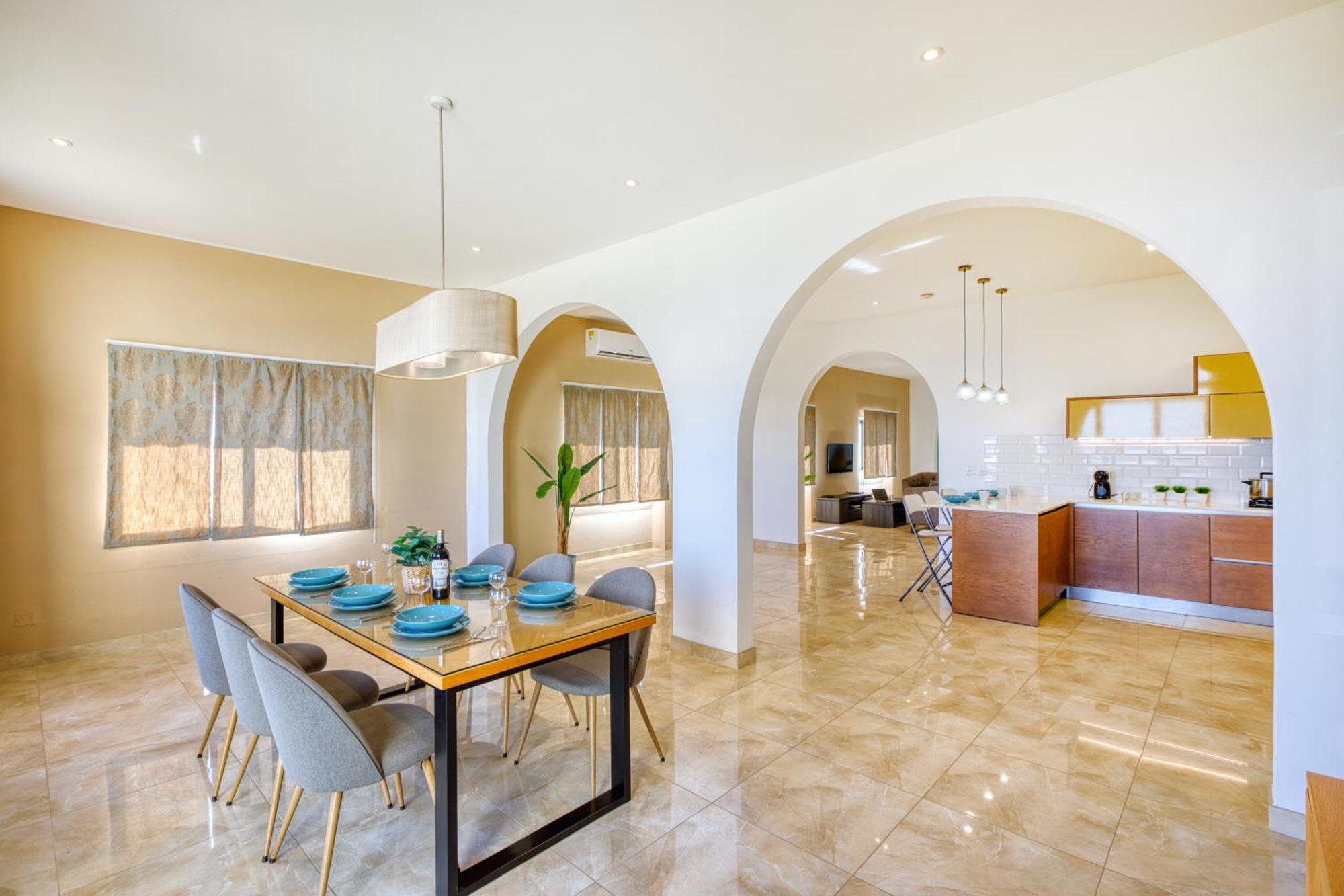 Spacious, Bright, Valley & Sea View Maisonette Xagħra エクステリア 写真