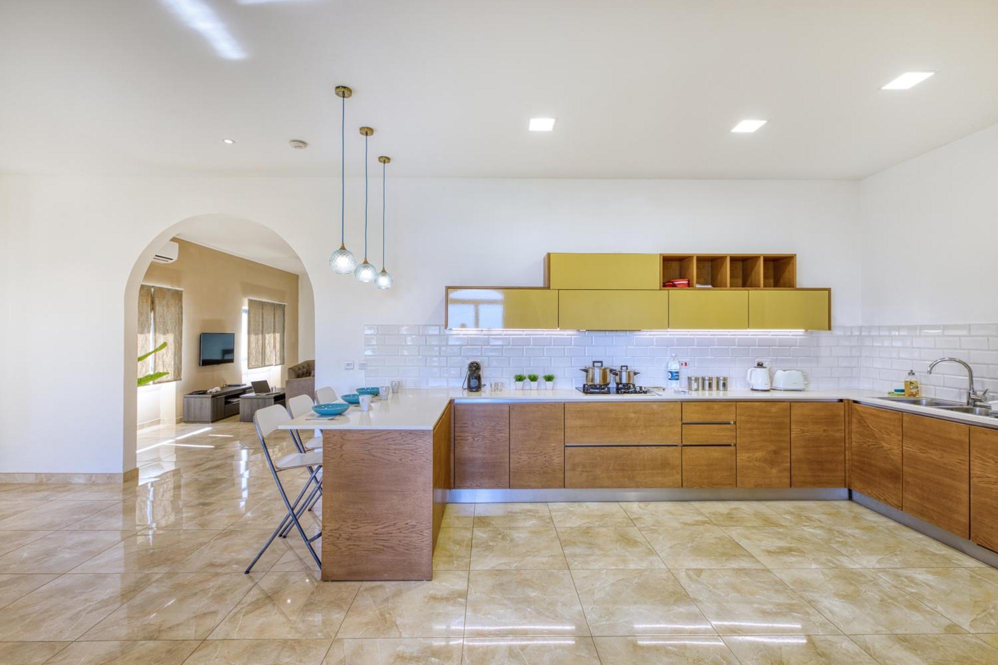 Spacious, Bright, Valley & Sea View Maisonette Xagħra エクステリア 写真